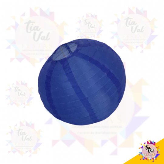 LUMINARIA JAPONESA AZUL ROYAL PEQUENA