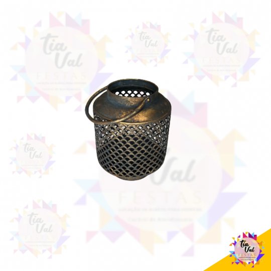 VASO - LUMINARIA OURO VELHO METAL 20 X 26 - P