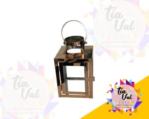 Foto de LUMINARIA ROSE GOLD P  - NÃO ACOMPANHA VELA