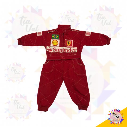 MACACÃO FORMULA 1 - FANTASIA