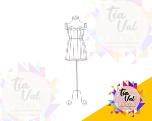 Foto de MANEQUIM DE FERRO 1,68 CM X 0,41 CM - VINTAGE