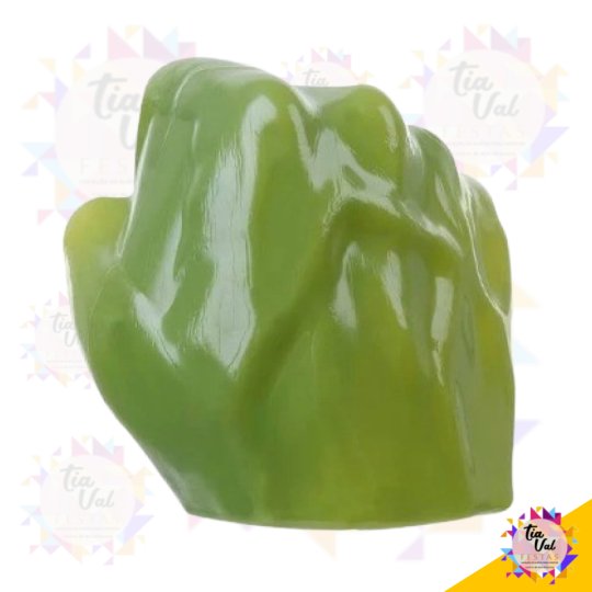 MAO HULK - PLASTICO - SUPER HEROIS 14 CM X 19 CM