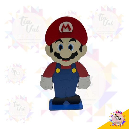 MARIO BROSS - MDF - 17 CM X 30 CM