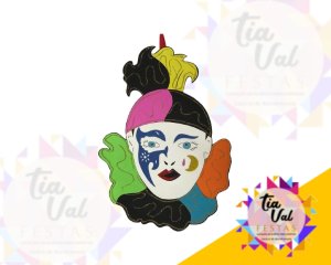 Foto de MASCARA CARNAVAL PIERROT (EVA)