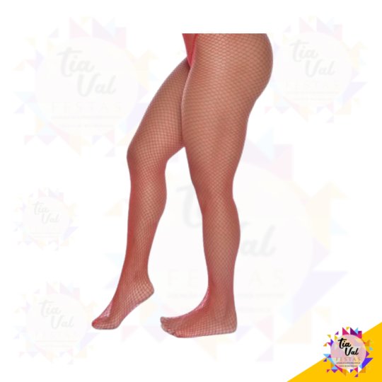 MEIA ARRASTÃO - VERMELHA