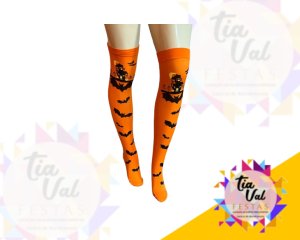 Foto de MEIA HALLOWEEN - LARANJA -  NÃO ACOMPANHA MANEQUIM
