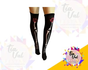 Foto de MEIA HALLOWEEN - PRETA -  NÃO ACOMPANHA MANEQUIM
