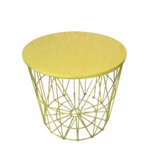 MESA AMARELA ARAMADA