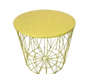 Foto de MESA AMARELA  ARAMADA