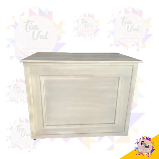 MESA BEGE DESMONTAVEL 0,66 X 1,5M