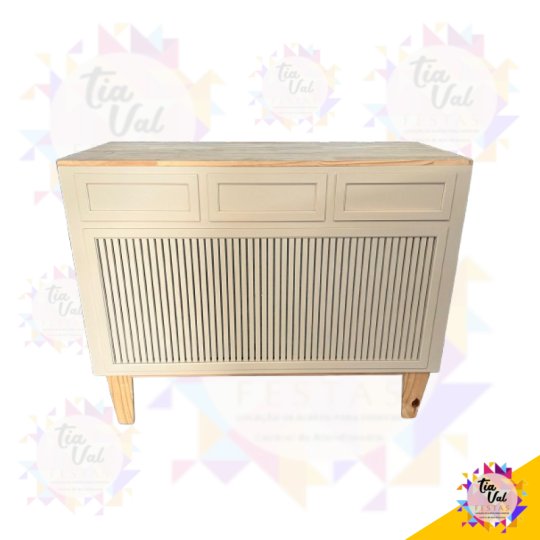 MESA BEGE - DESMONTAVEL ***