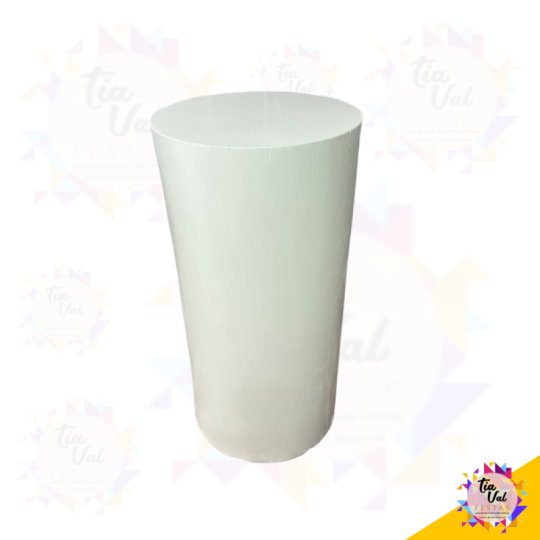 MESA CILINDRO BRANCA - ALTA - GRANDE  43 X 92