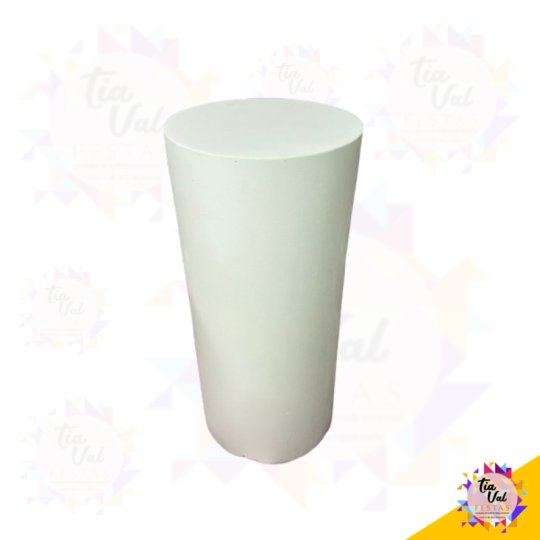 MESA CILINDRO BRANCA - ALTA - MEDIA  37 X 82