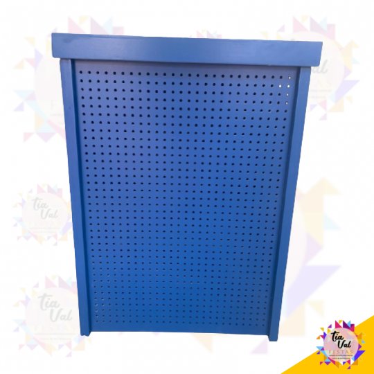 MESA CUBO AZUL ROYAL GRANDE PEGBOARD