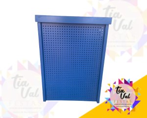 Foto de MESA CUBO AZUL ROYAL GRANDE PEGBOARD