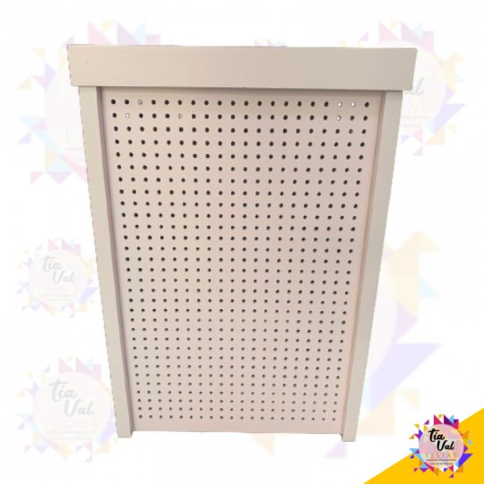 MESA CUBO ROSA BEBE GRANDE PEGBOARD