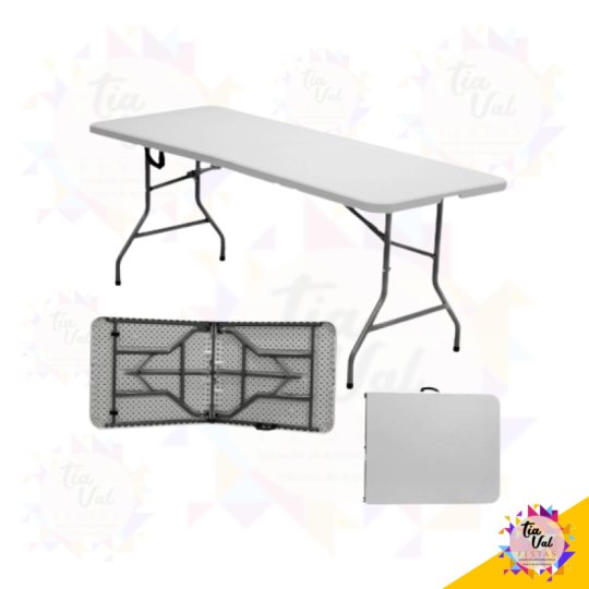 MESA DOBRAVEL - MALETA - 1,80 X 74 CM