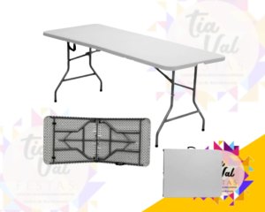 Foto de MESA DOBRAVEL - MALETA - 1,80 X 74 CM