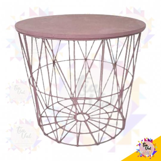 MESA ROSA ARAMADA