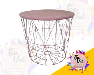 Foto de MESA ROSA ARAMADA