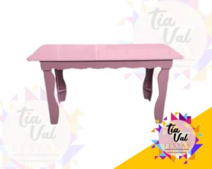 Foto de MESA ROSA CLARO ONDA BAIXA