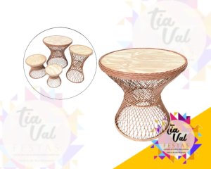 Foto de MESA VIME - GRANDE- DIAM 0,80 X ALT 0,80 CM