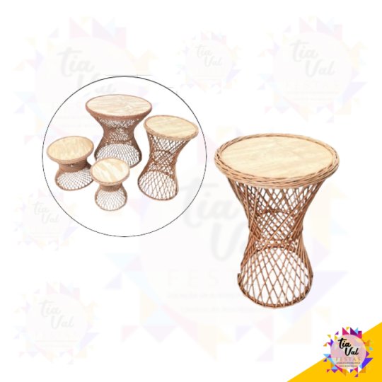 MESA VIME - M - DIAM 0,50 X ALT 0,80 CM