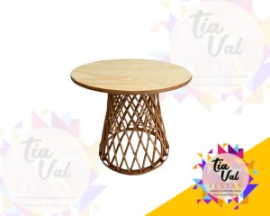 Foto de MESA VIME TRELIÇA - PEQUENA - 45 DIAM X 40 CM ALT