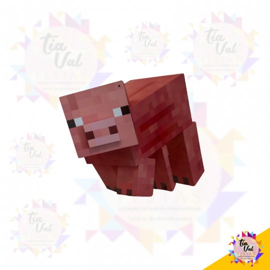 FIGURA MINECRAFT 44 X 44 MDF ADESIVADO