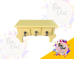 Foto de MINI COMODA - PORTA DOCES - AMARELO CANDY