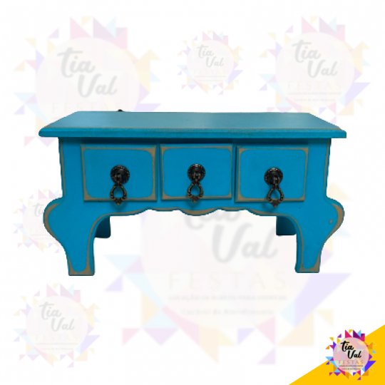 MINI COMODA AZUL TIFANY