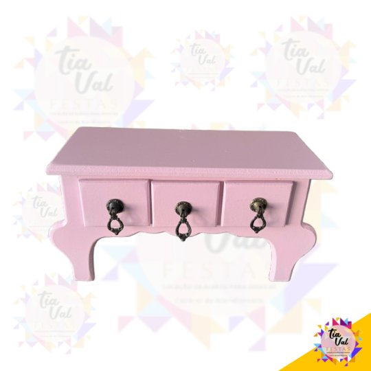 MINI COMODA ROSA