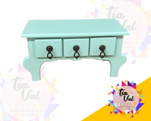 Foto de MINI COMODA VERDE C/ GAVETA BEBE