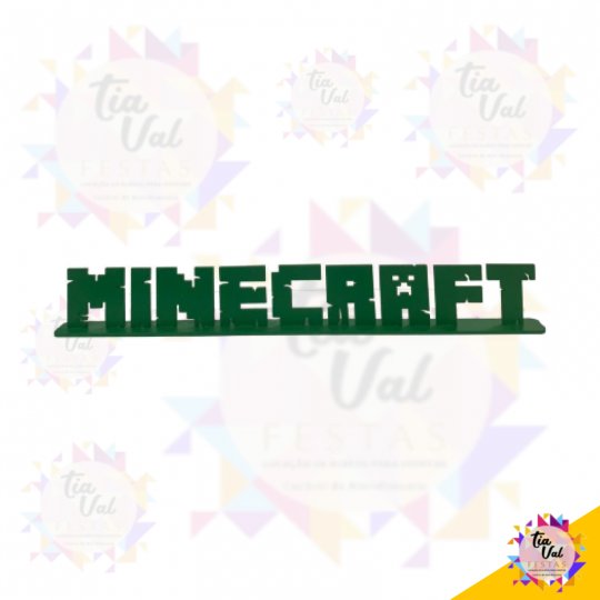 MINECRAFT MDF PEQUENO