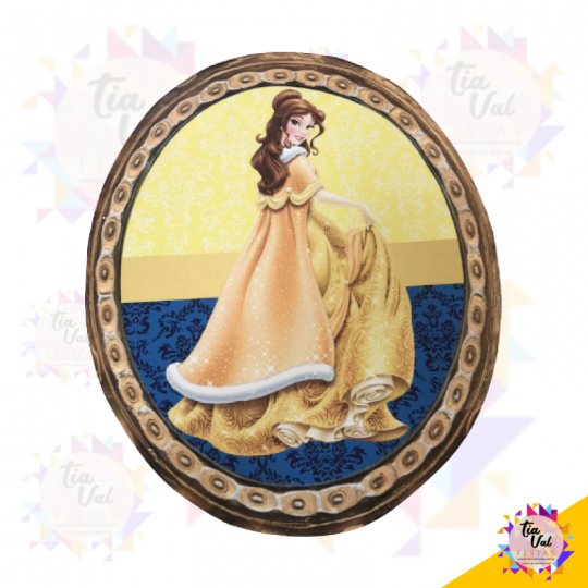 MOLDURA BELA BELA E A FERA (PVC)