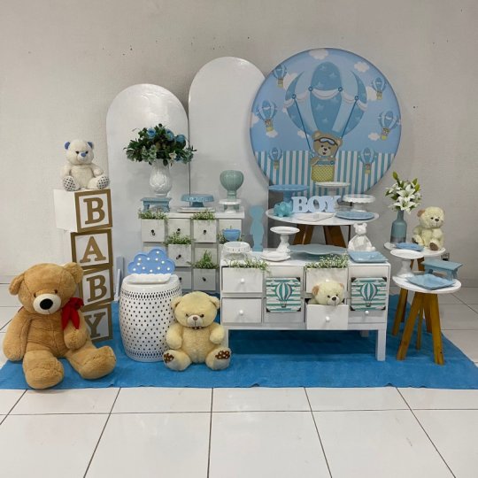 INSPIRAÇÃO URSO BALOEIRO - CHA DE BABY