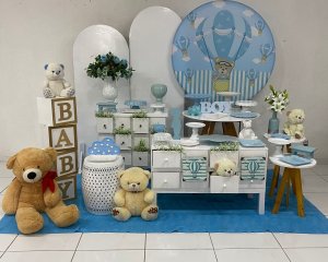 Foto de INSPIRAÇÃO URSO BALOEIRO - CHA DE BABY
