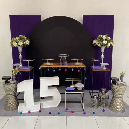 INSPIRAÇÃO 15 ANOS ROXO