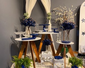 Foto de INSPIRAÇÃO CASAMENTO AZUL