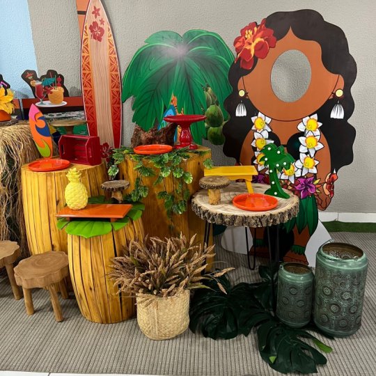 INSPIRAÇÃO ALOHA - TROPÍCAL - HAWAII - LUAU