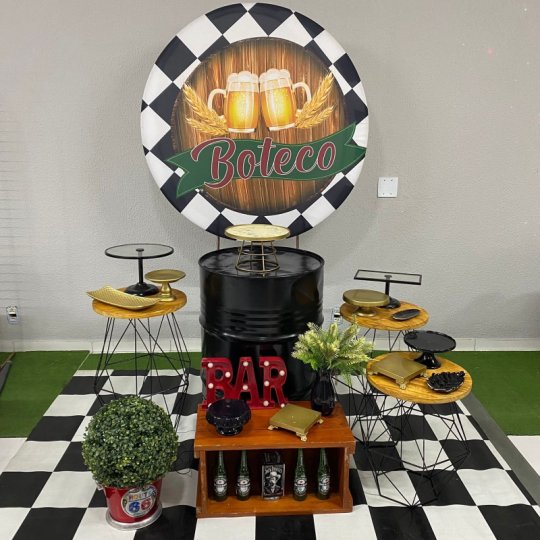 INSPIRAÇÃO BOTECO CAMBURÃO PRETO MESA DIAMANTE