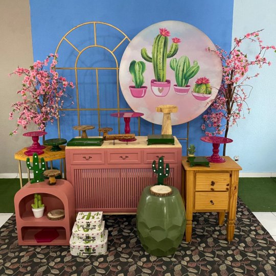 INSPIRAÇÃO CACTO ROSA SECO