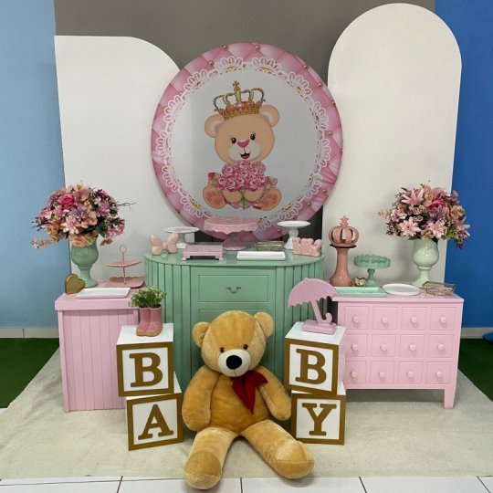 INSPIRAÇÃO CHA BABY ROSA URSINHA 