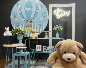 Foto de INSPIRAÇÃO CHÁ DE BABY AZUL