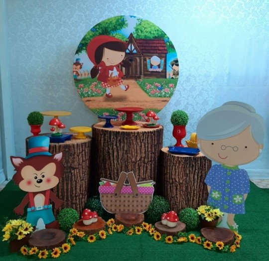 INSPIRAÇÃO CHAPEUZINHO VERMELHO