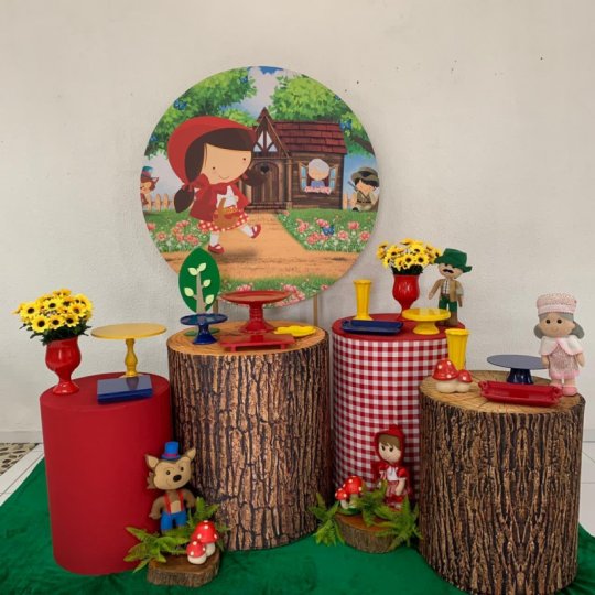 INSPIRAÇÃO CHAPEUZINHO VERMELHO