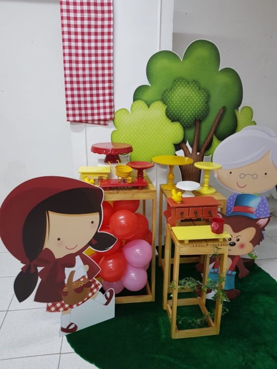 INSPIRAÇÃO CHAPEUZINHO VERMELHO