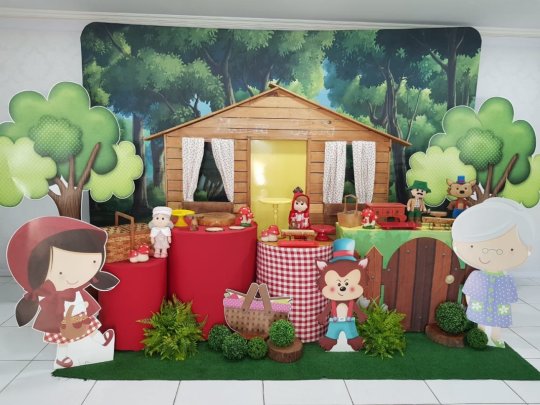 INSPIRAÇÃO CHAPEUZINHO VERMELHO