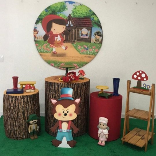 INSPIRAÇÃO CHAPEUZINHO VERMELHO