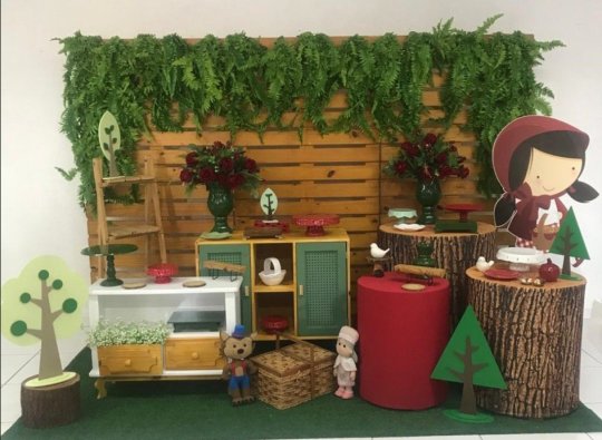 INSPIRAÇÃO CHAPEUZINHO VERMELHO